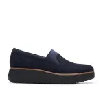 Слипоны Zylah Sky Wedge Slip-On Clarks, цвет navysuede - фото 3