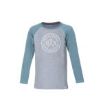 Лонгслив Band of Rascals Circle Raglan, цвет dark grey arctic blue - фото