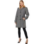 Пальто Vince Camuto Single-Breasted Shawl Collar Coat V29776-ME, цвет Multi Plaid - фото 4