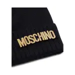 Шерстяная шапка Moschino, черный - фото 4