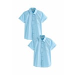 Рубашка SHORT SLEEVE 2 PACK REGULAR FIT Clarks, синий - фото