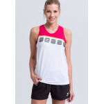 Спортивная футболка erima 5 C Tanktop, цвет weiss/love rose/peach - фото