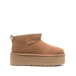 UGG угги Classic Ultra Mini на платформе, коричневый - фото