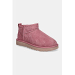 Зимние ботинки UGG Classic Ultra Mini, розовый - фото 2