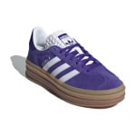 Женские кроссовки для скейтбординга adidas originals Gazelle, White/Blue - фото 8