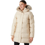 Пуховая парка с цветочным узором Helly Hansen, цвет Cream - фото