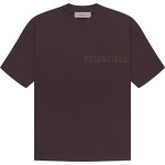 Футболка Fear of God Essentials Short-Sleeve Tee 'Plum', коричневый - фото