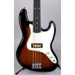 Fender Gold Foil Jazz Bass 2 Color Sunburst - фото