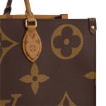 Сумка-тоут Louis Vuitton OnTheGo GM Monogram, коричневый - фото 8