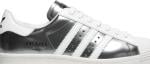 Adidas superstar metallic silver clearance