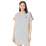 Платье Tommy Hilfiger, Short Sleeve French Terry Dress with Logo Tape Trim - фото