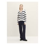 Вязаный свитер TOM TAILOR, цвет offwhite navy stripe knit - фото 2