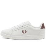 Кроссовки Fred Perry B721 Leather, белый/коричневый - фото