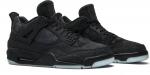 Aj4 hot sale kaws black