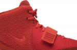 Kanye red store october shoes