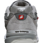 Кроссовки New Balance 990v3 Made In USA, серый/красный - фото 7