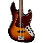 Fender American Professional II Jazz Bass - Накладка на гриф из палисандра, 3 цвета Sunburst - фото