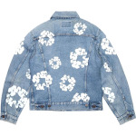 Куртка Levi's x Denim Tears Trucker Jacket 'Blue', синий - фото 2