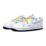 Кроссовки Nike Air Force 1 Skateboarding Shoes Men Low-top Blue/White, синий/белый - фото 3