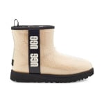 Кроссовки (WMNS) UGG CLASSIC CLEAR MINI Snow boots 'Black', черный - фото 3