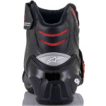 SM-1 R V2 Мотоциклетные туфли с вентиляцией Alpinestars, черный красный - фото 4