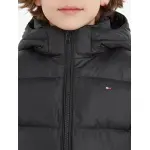 Стеганая куртка Tommy Hilfiger "ESSENTIAL DOWN JACKET", с капюшоном, с капюшоном, черный - фото 3