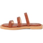 Сандалии на плоской подошве Faye Strappy Slide Frye, цвет Cognac - фото 3