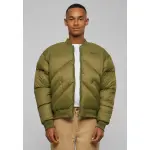 Куртка-бомбер Sean John " Sean John Men's JM233-015-1 SJ Script Logo Bomber Puffer Jacket" (1 шт.), без капюшона, оливковый - фото 6