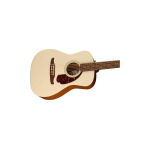 Акустическая гитара Fender Malibu Player Acoustic Electric Guitar Olympic White - фото