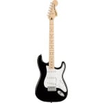 Squier Affinity Series Stratocaster — черный с белой накладкой - фото 2