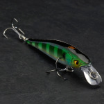 Воблер Jerkbait Minnow WXM MNW 50 SP Bluegill CAPERLAN, зеленый/черный - фото 2