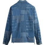 Куртка Kith Japanese Indigo Jacquard Coaches Jacket 'Indigo', синий - фото 2