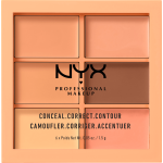 Палетка консилеров Contour Light 01 9g NYX PROFESSIONAL MAKEUP - фото