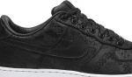 Nike Fragment Design x CLOT x Air Force 1 Black Silk CDEK.Shopping