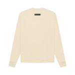 Лонгслив Fear of God Essentials Long-Sleeve Tee 'Eggshell', белый - фото 2