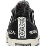 Кроссовки Converse Suicidal Tendencies x Chuck 70 OX Black White, черный - фото 7