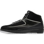 Кроссовки Air Jordan 2 Retro QF Black White, черный - фото 3