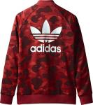 adidas x BAPE adicolor Track Top Raw Red