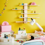 BYGGLEK LEGO® коробка с крышкой, 3 шт., белая IKEA - фото 6