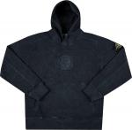 Supreme x Stone Island Hooded Sweatshirt Black