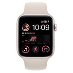 Умные часы Apple Watch Series SE Gen 2 (GPS + Cellular), 40 мм, Starlight Aluminum Case/Starlight Sport Band - M/L - фото 2