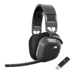 Игровая гарнитура Corsair HS80 MAX Wireless, серый - фото