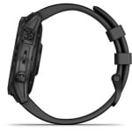 Умные часы Garmin Fenix 7 Sapphire Solar, титановый черный DLC с черным ремешком - фото 5