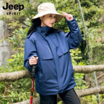 Ветровка Куртка Унисекс Jeep Spirit, цвет Midnight Blue (Cotton Lining) - фото 16