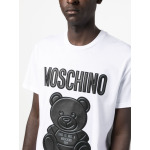 Moschino футболка Teddy Bear с логотипом, белый - фото 4