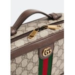 Сумка GUCCI Ophidia small shoulder bag, бежевый - фото 2