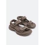 Сандалии BALENCIAGA Tourist sandals, коричневый - фото 4