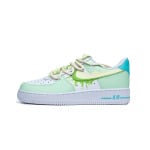 Кроссовки Nike Air Force 1 Skateboarding Shoes Men Low-top White Yellow, белый - фото