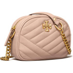 Сумка Tory Burch Kira Chevron Small Camera Bag, цвет Devon Sand - фото