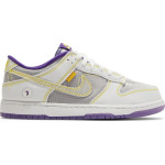 Кроссовки Nike Union LA x Dunk Low 'Passport Pack - Court Purple', белый - фото